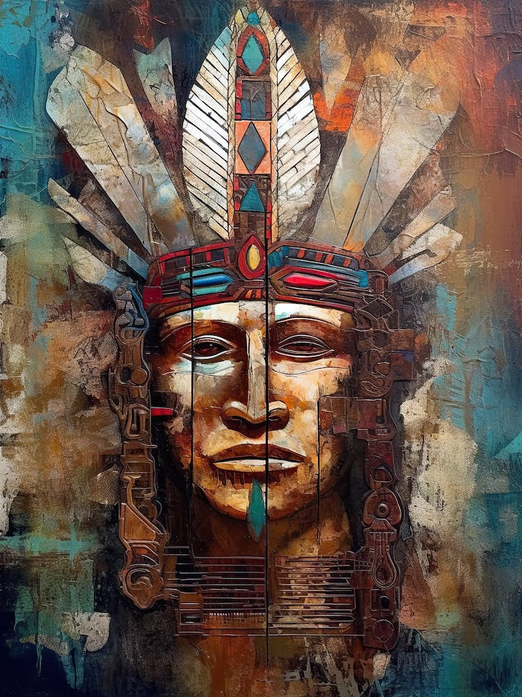 Native Rhythms: Echoes of Tribal Art and Spirit