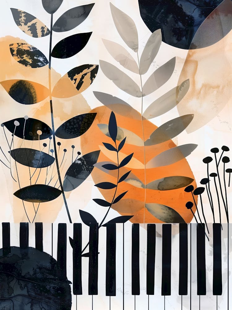 Piano Keys music art