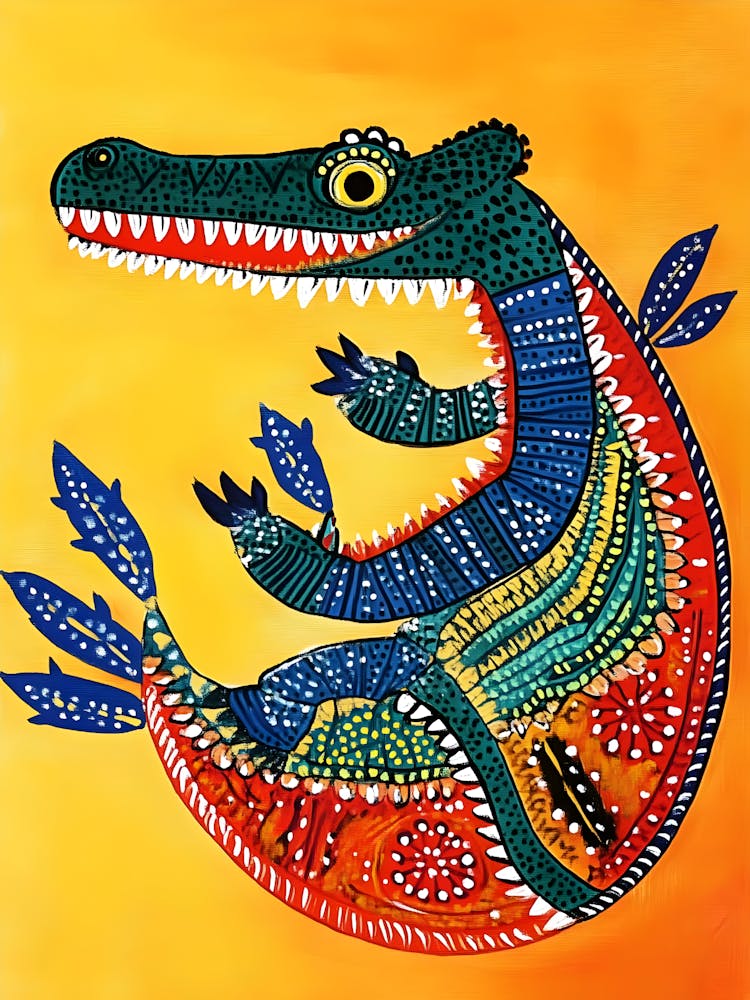 Crocodile By Sanjay Kumar