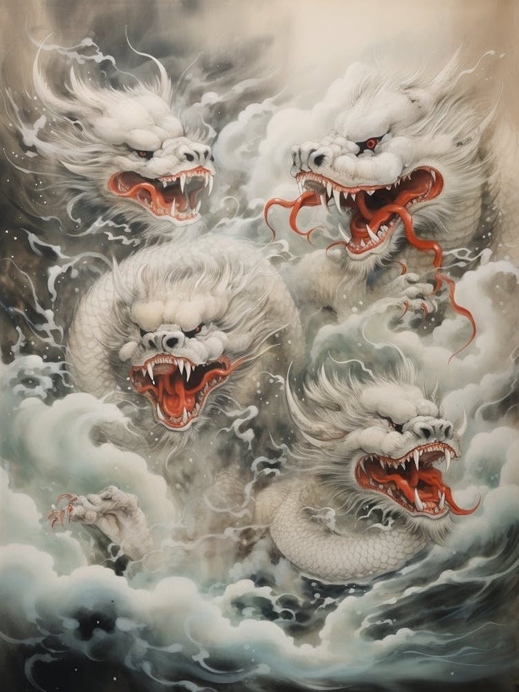 Japanese Dragon Illustration 5