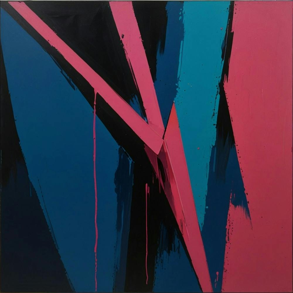 'Blue And Pink'