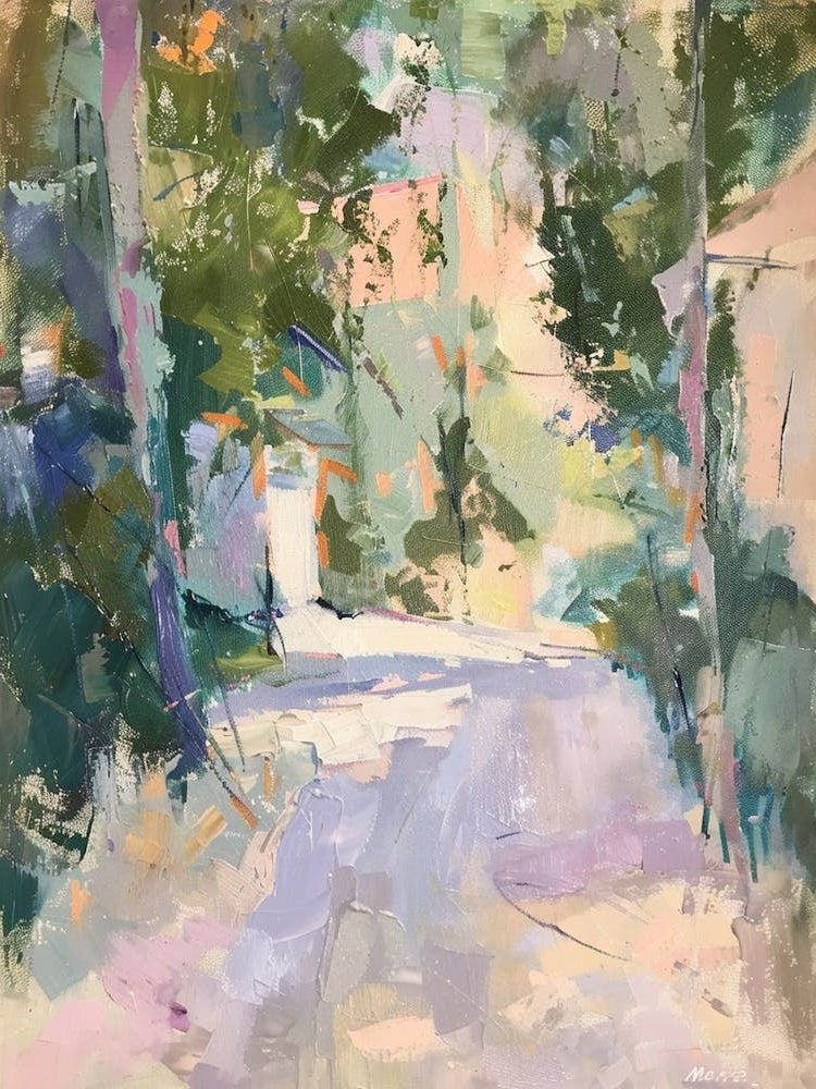 Mexic Arte Museum Austin Texas Oil Painting 1