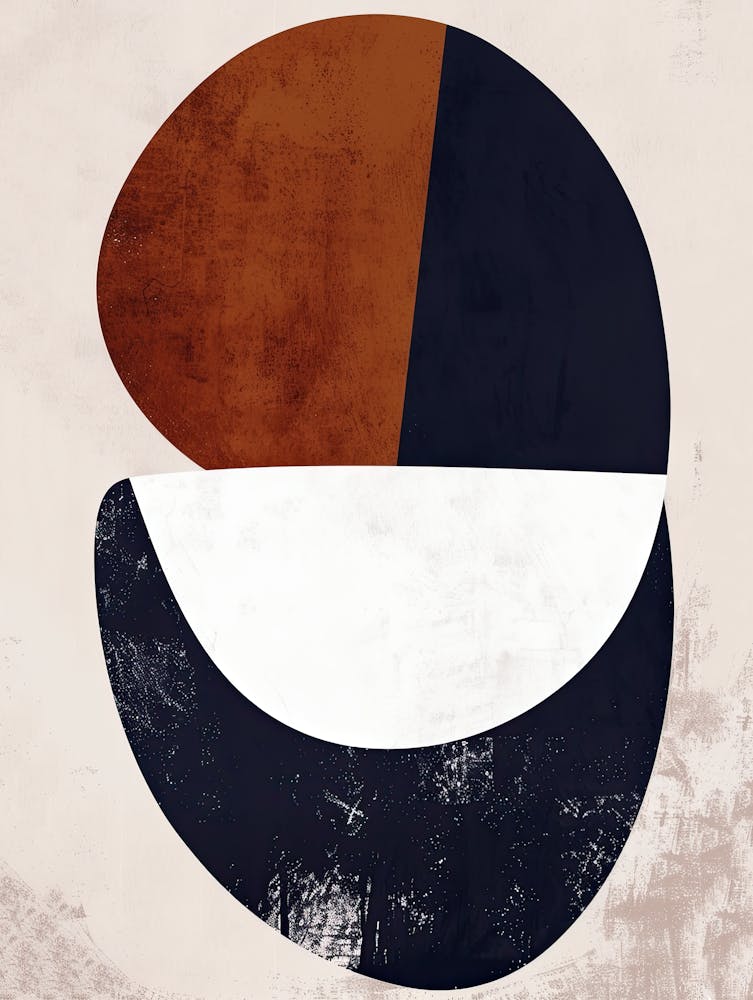 Textured Geometry Bauhaus Minimalist