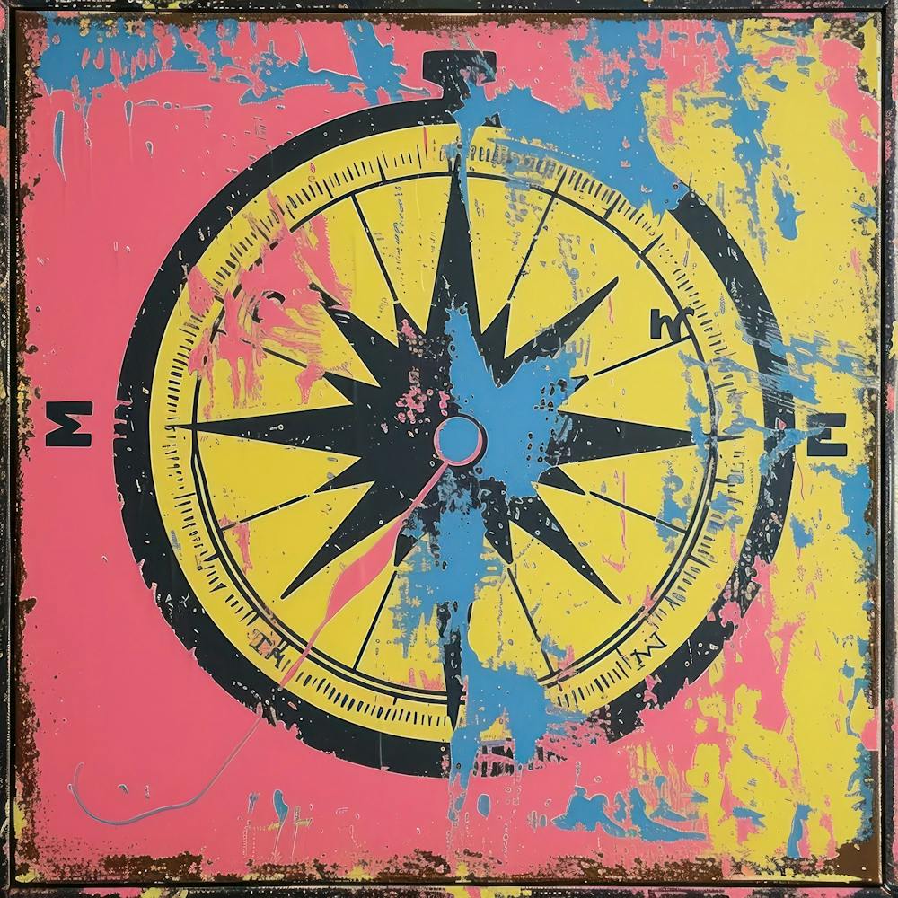 Compass Pop Art 3