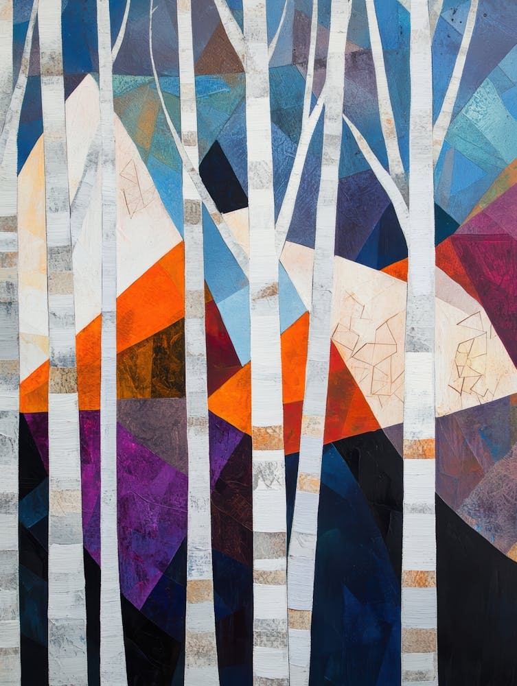 Birch Trees 5