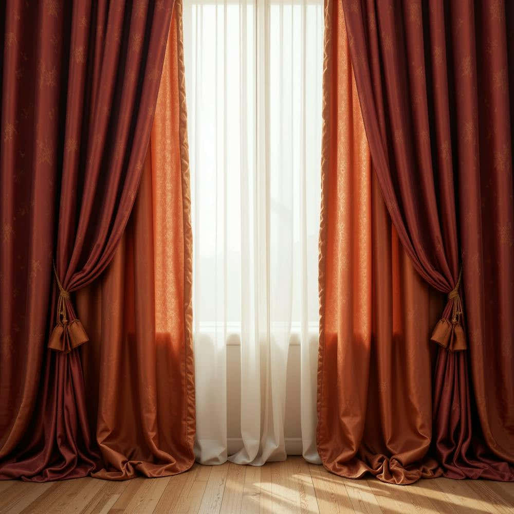 Curtains In A Room