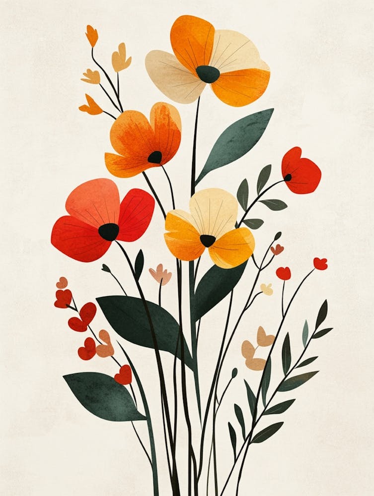 Flowers In A Vase 43