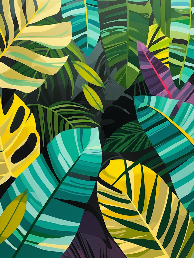 Tropical Leaves 6