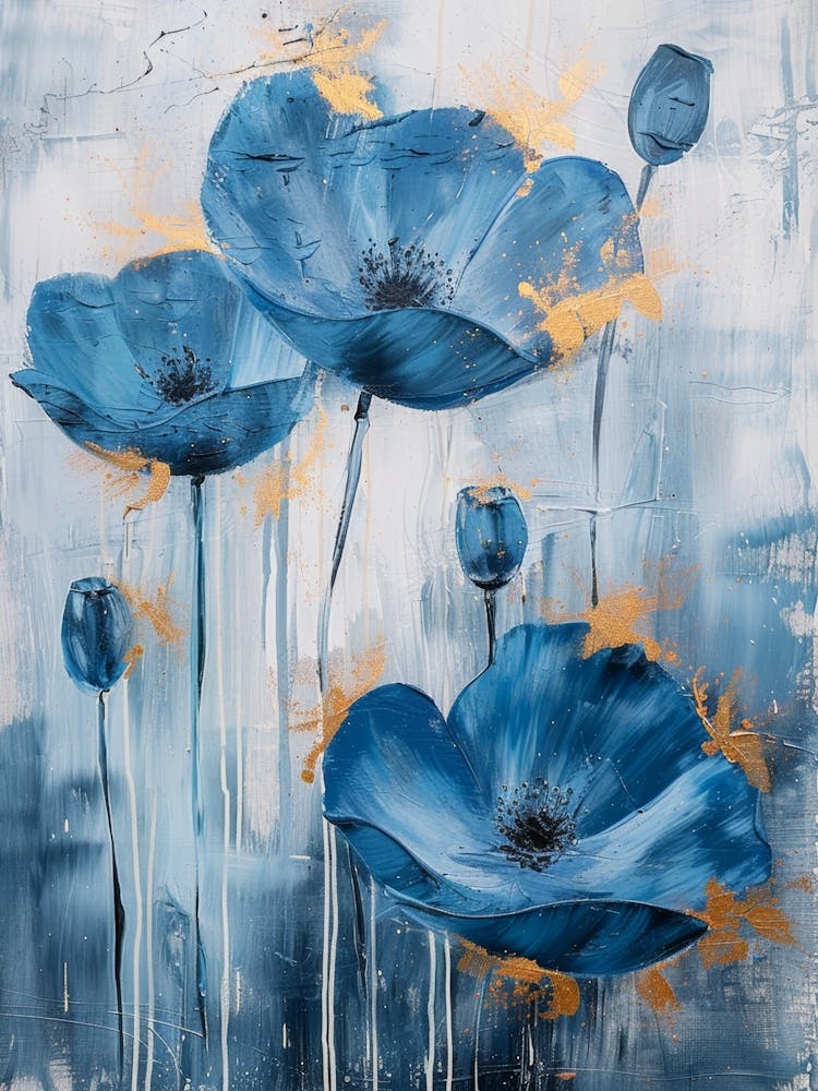 Blue Poppies 23