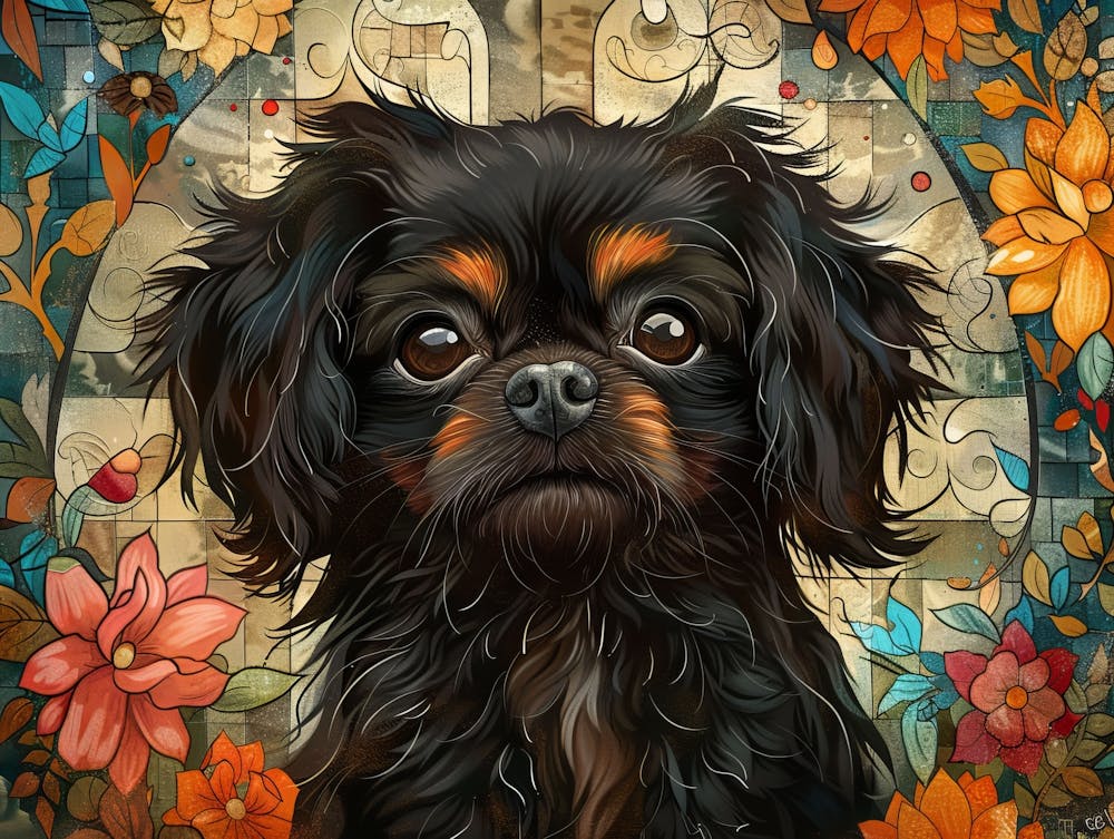 Pekingese Fine Art Portrait 1