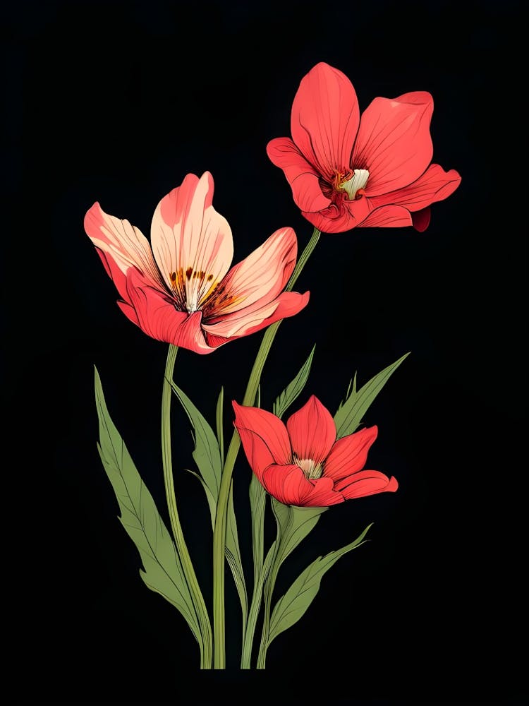 Red Tulips 3