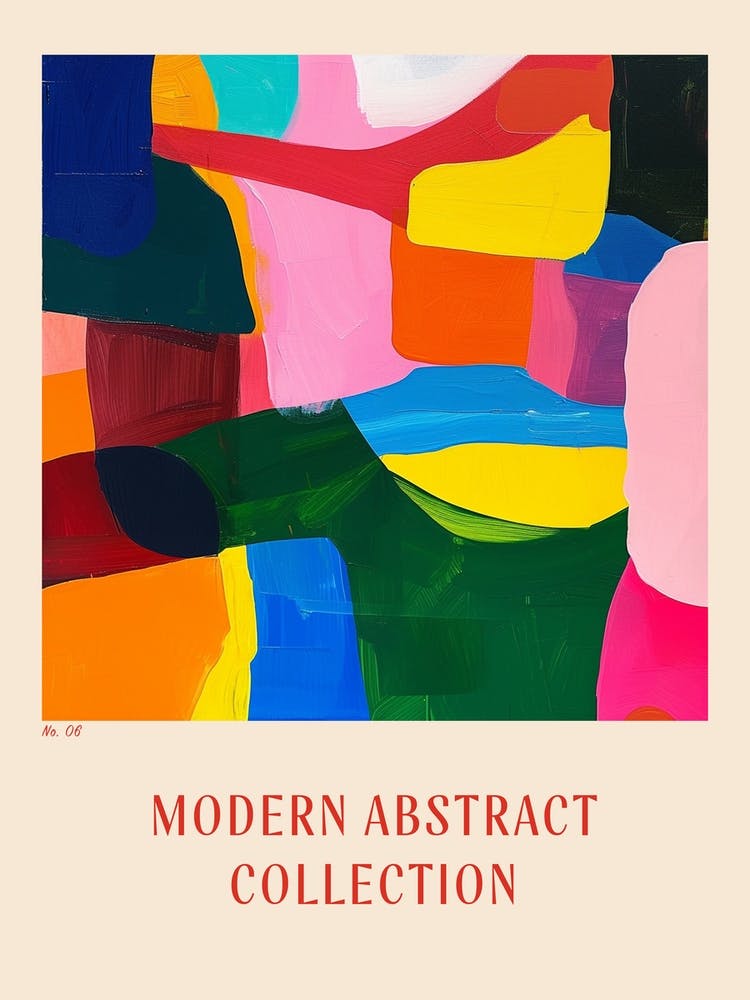 Modern Abstract Collection Poster 6