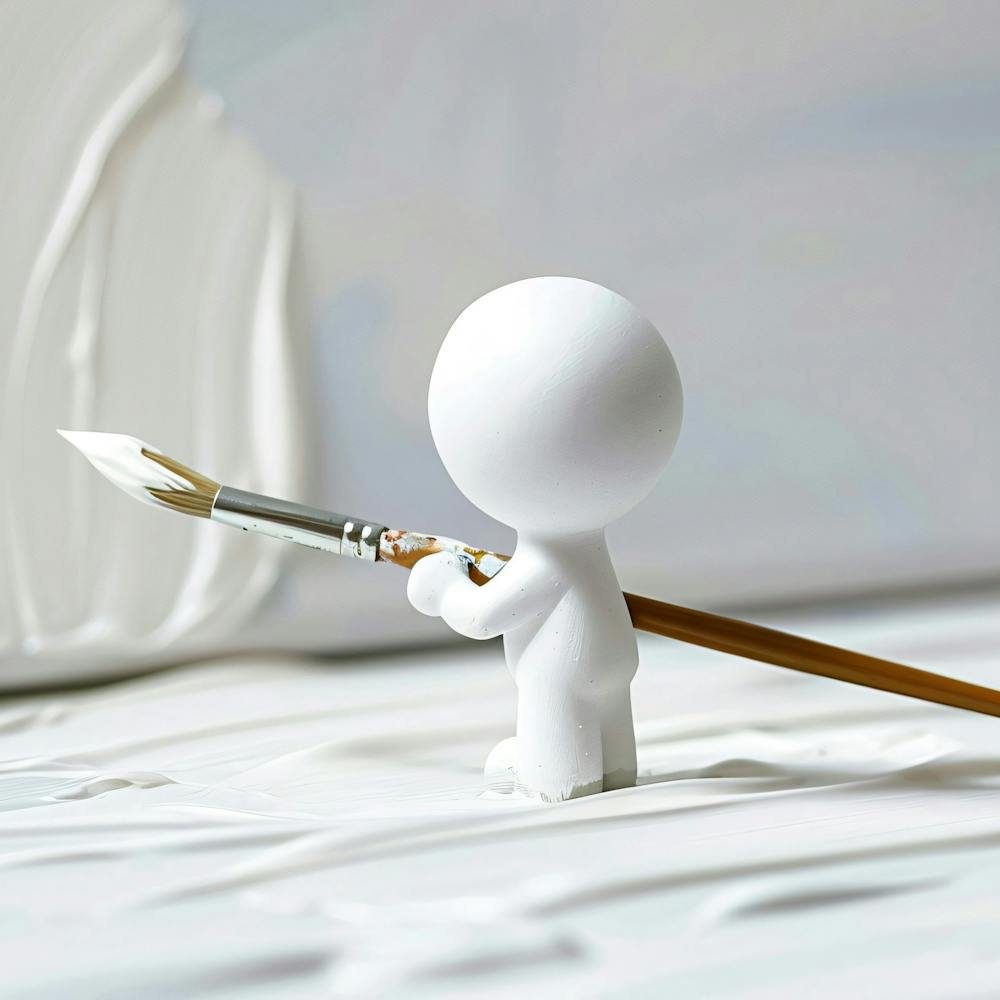 Painter With A Brush