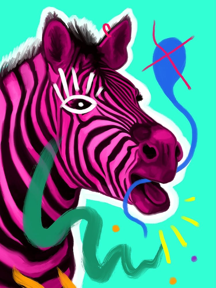 Pink Zebra