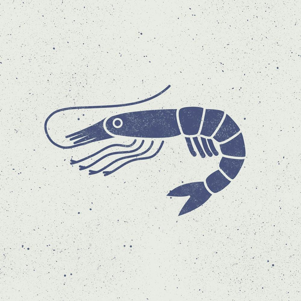 Blue Prawn or Shrimp