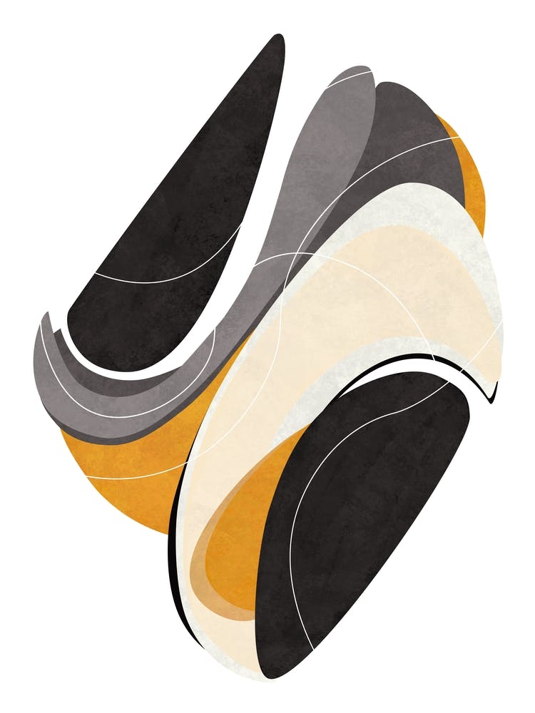 Mid Century Modern Abstract 25
