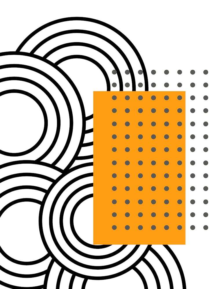 Abstract Pattern Of Circles