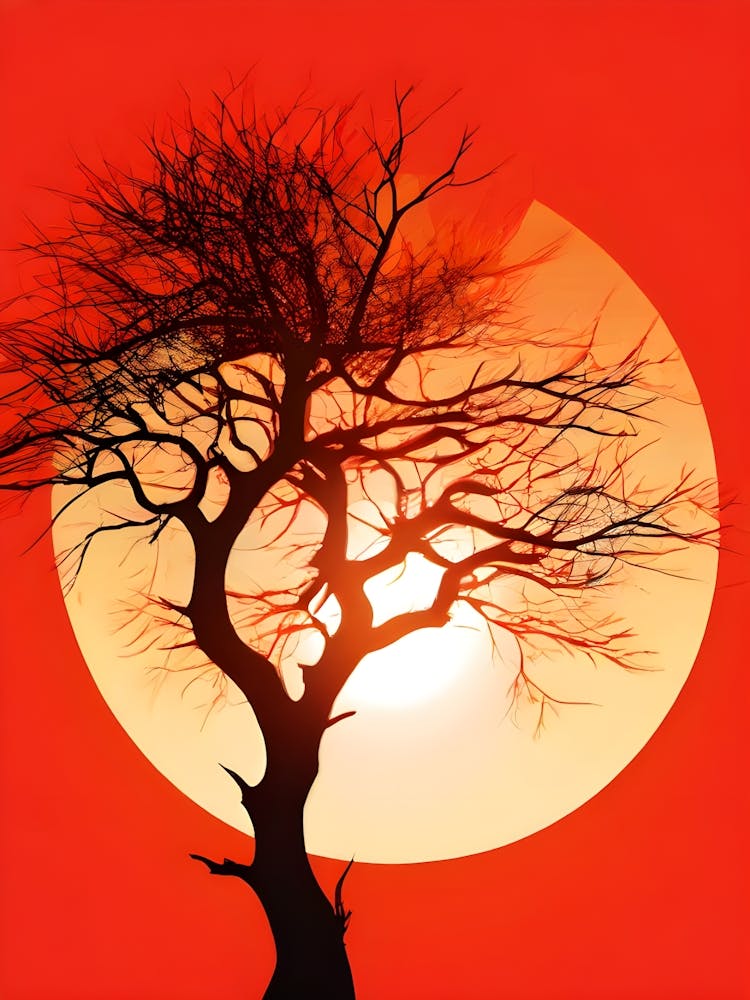 Sunset Tree 7