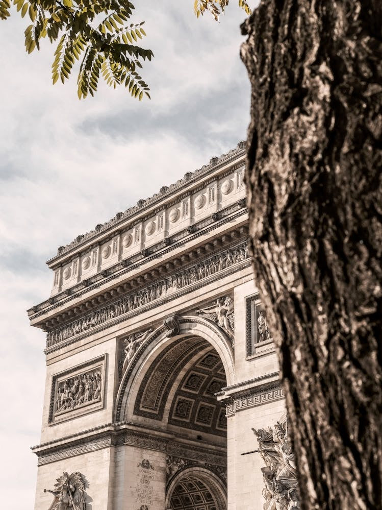 Paris Travel Poster - Arc de Triomf_2156238
