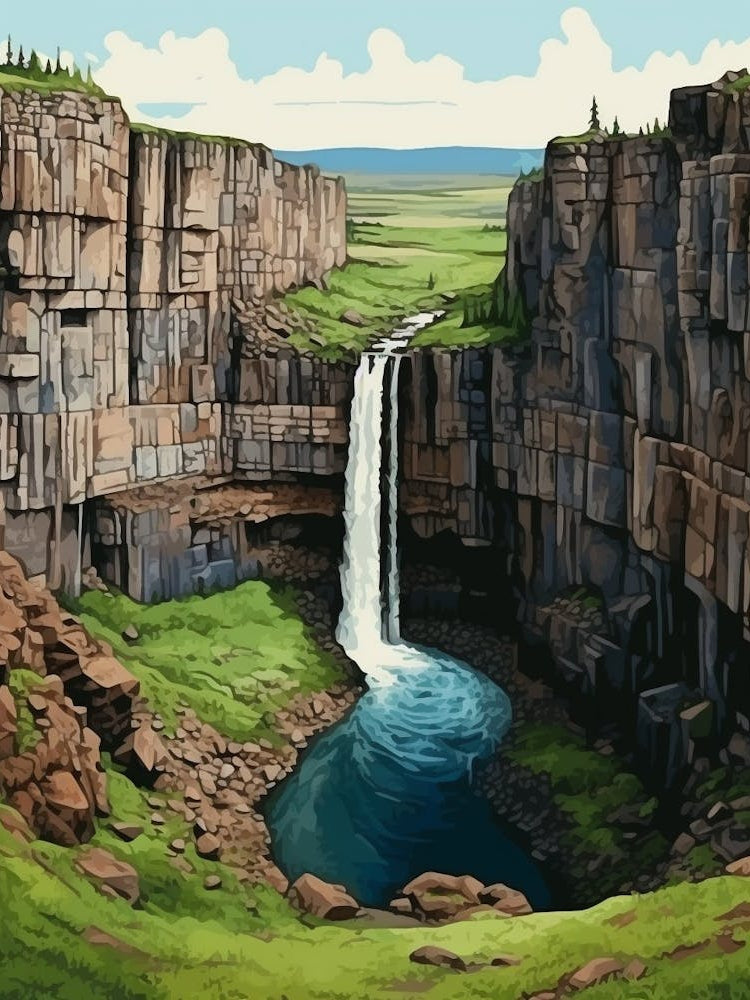 Palouse Falls State Park Retro Park 8