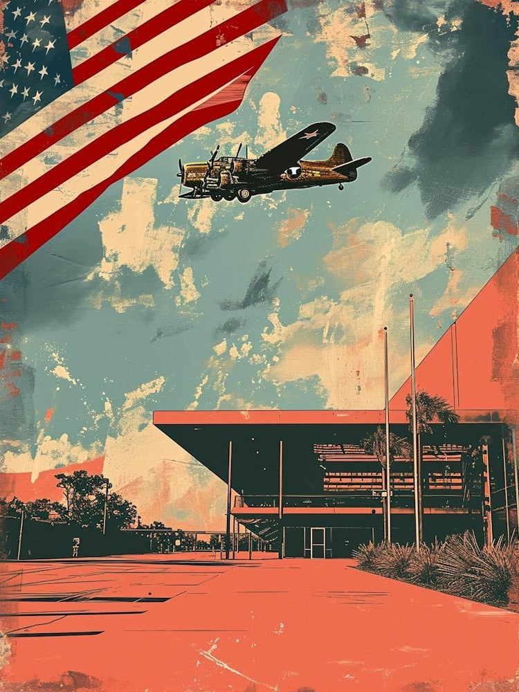 National World War 2 Museum Retro Pop Art 1