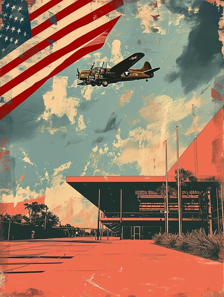 National World War 2 Museum Retro Pop Art 1