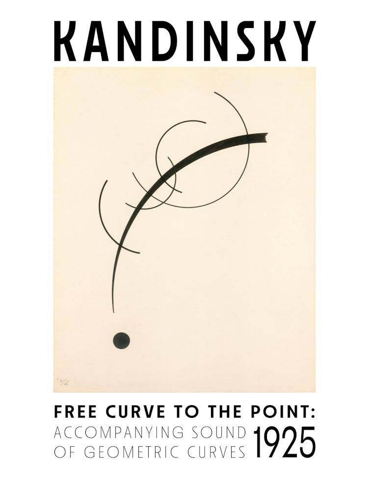 Free Curve To The Point Kandinsky