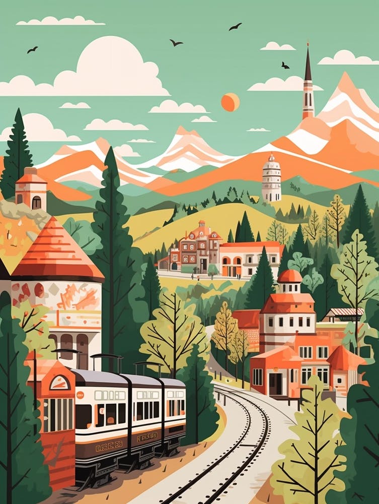 Bulgaria 2 Travel Illustration