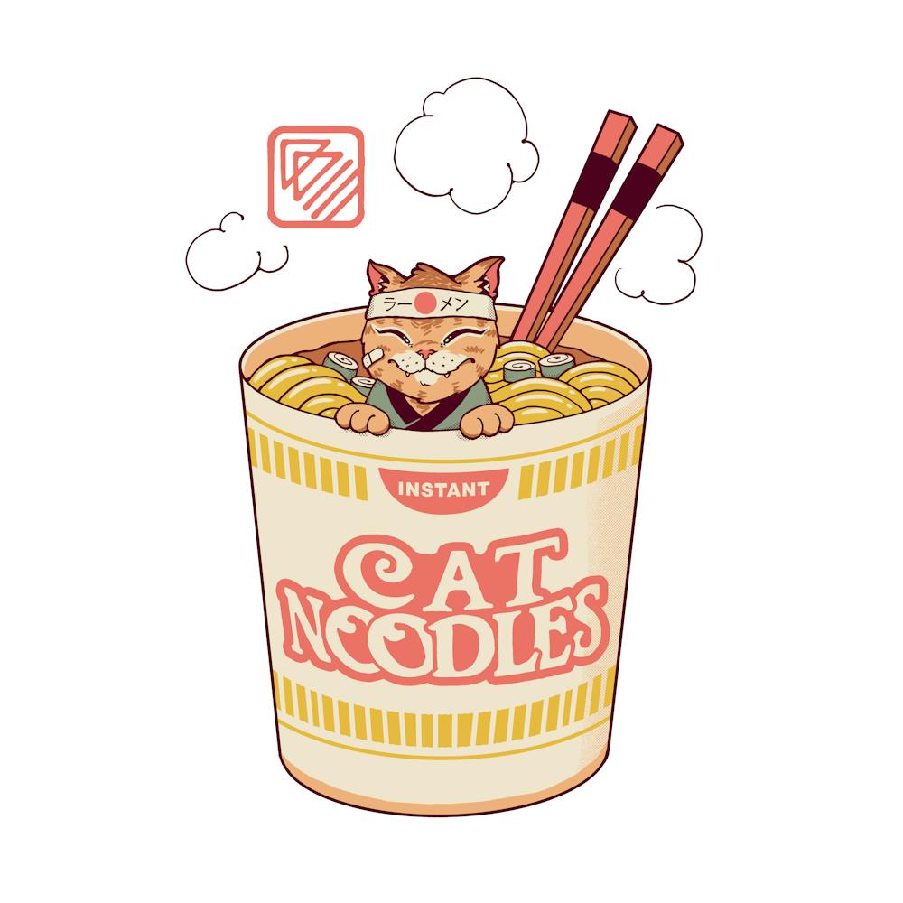 Instant Cat Noodles