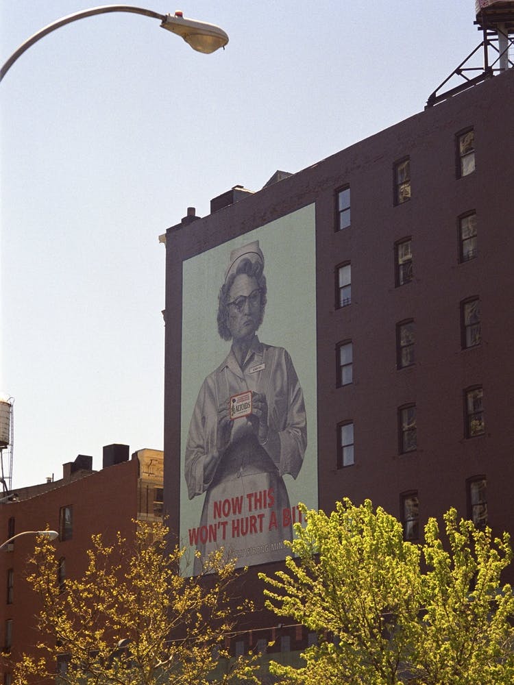 Now This Wont Hurt A Bit Poster New York Brown