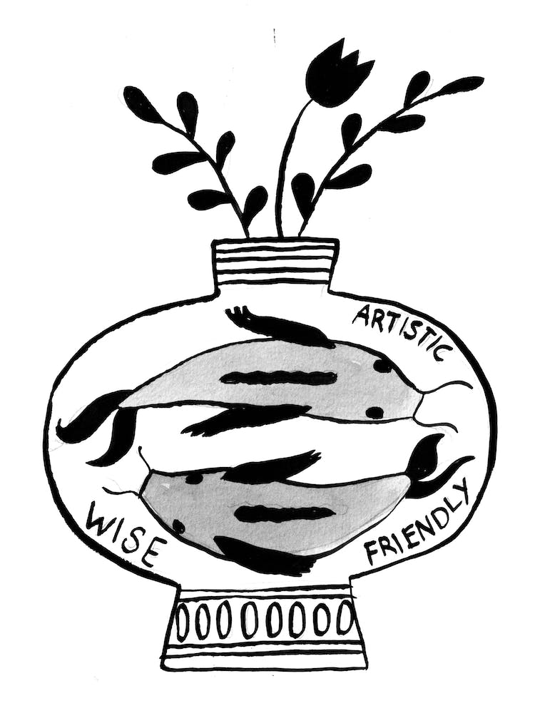 Pisces Vase