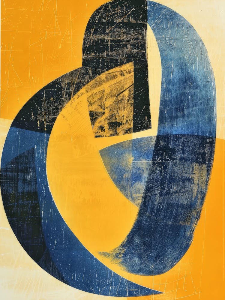 'O' Abstract Painting