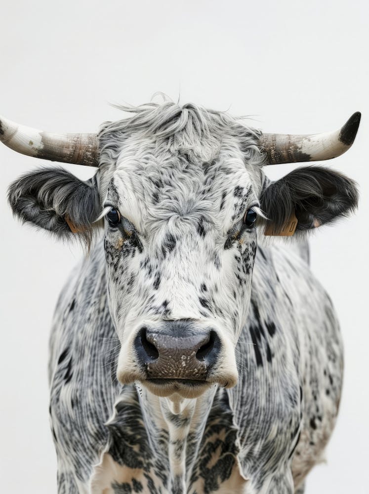Cow With Horns