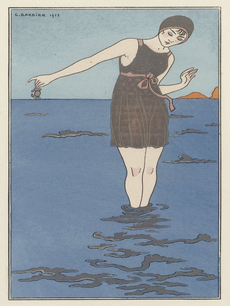 Costume De Bain, George Barbier