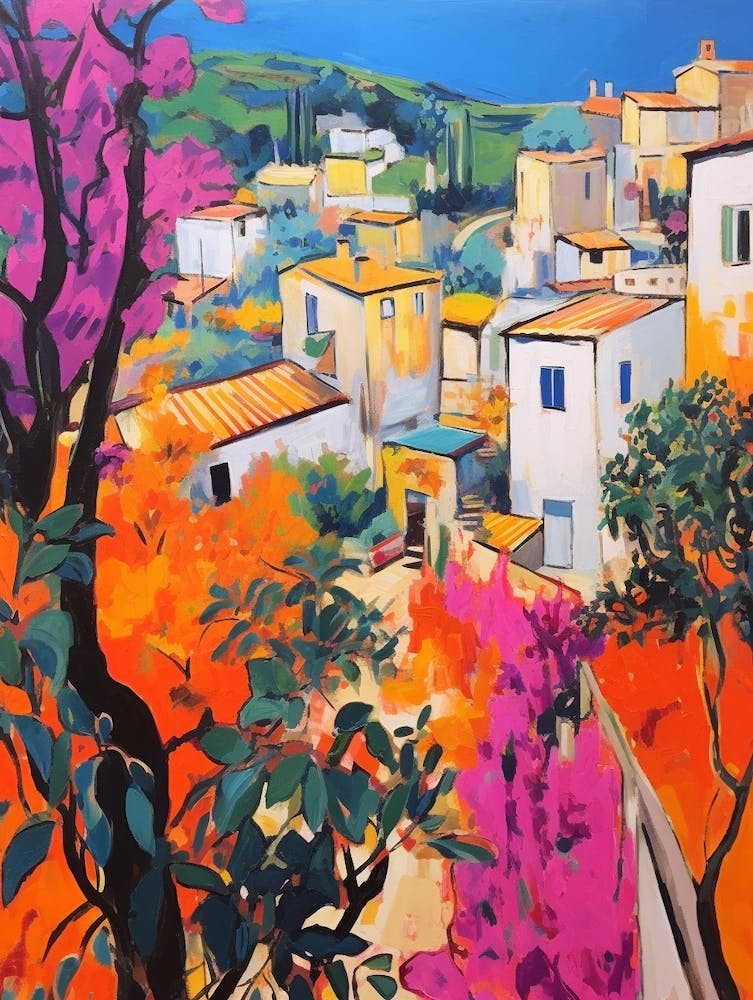 Altamura Italy 2 Fauvist Painting