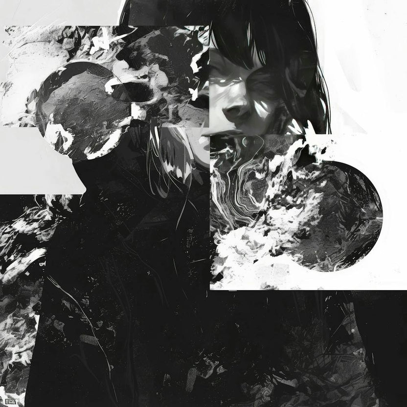 Black And White Image Of A Woman