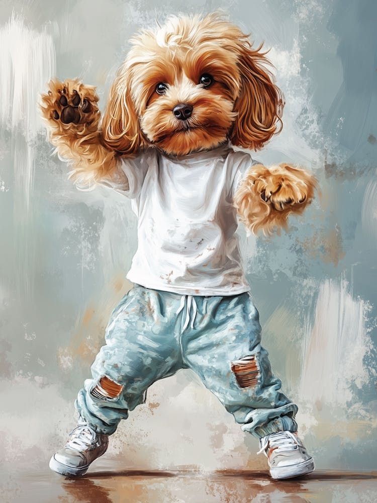 Dancing Cavapoo