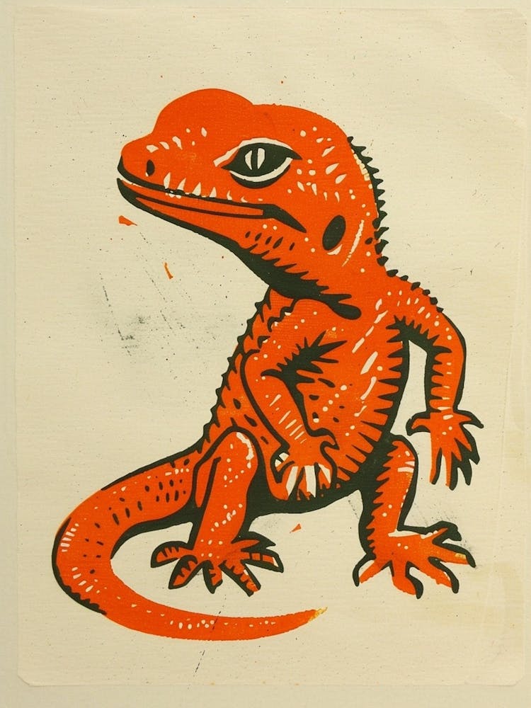 Leopard Gecko Bold Block 1