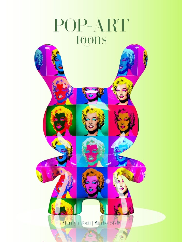Marilyn Toon | Warhol Style | Pop Art World 2025