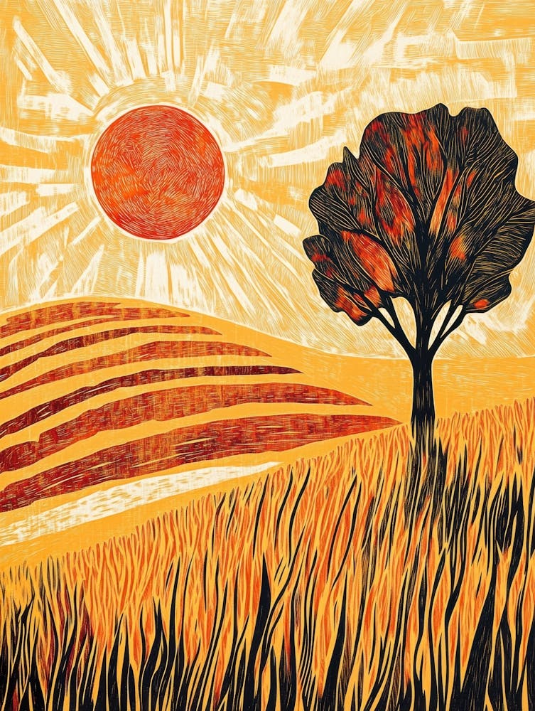Tree In The Field 2