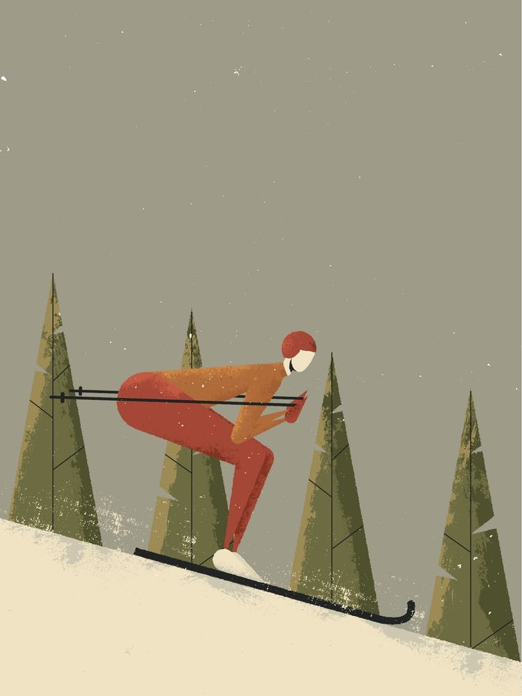 Skiing