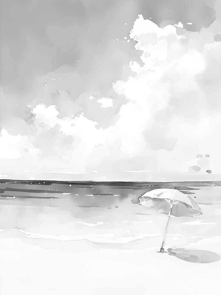 Umbrella On The Beach 5