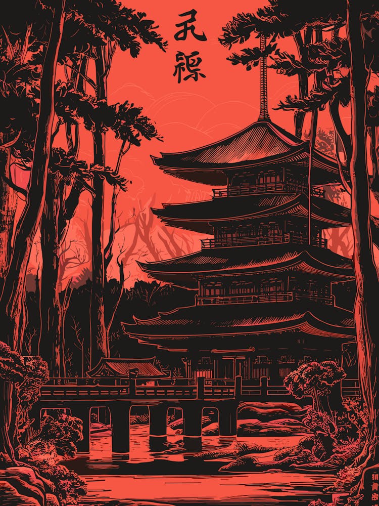 Japanese Asian Temple