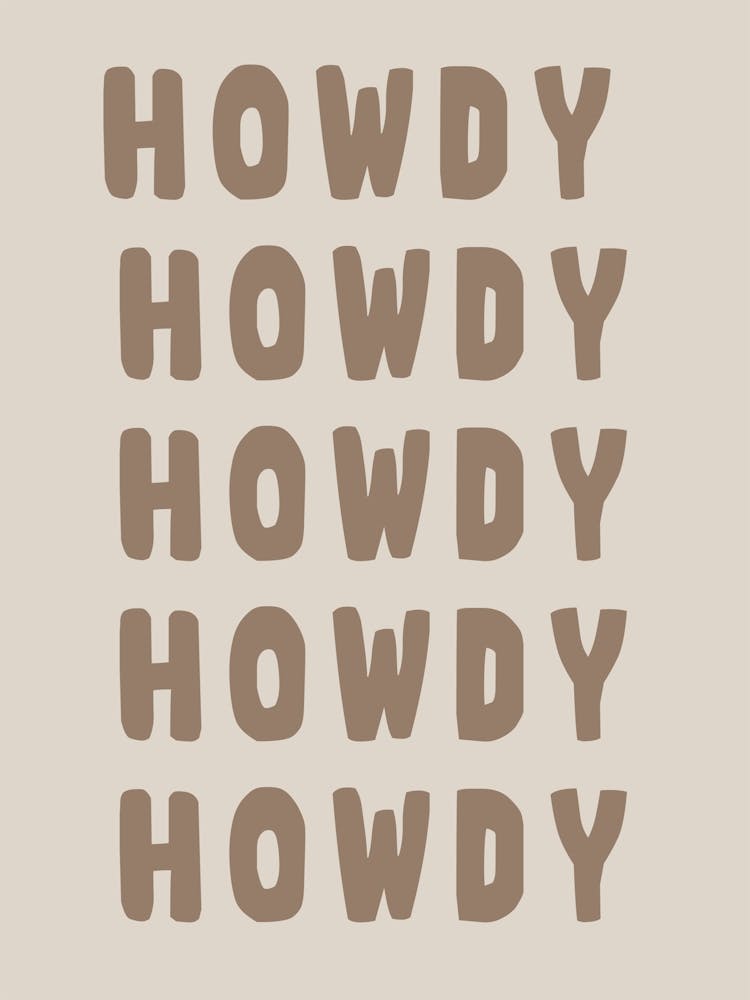 Howdy Rodeo Wall, Barn Wall Art, Westernable, Retro Texas Print, Southern Home Decor