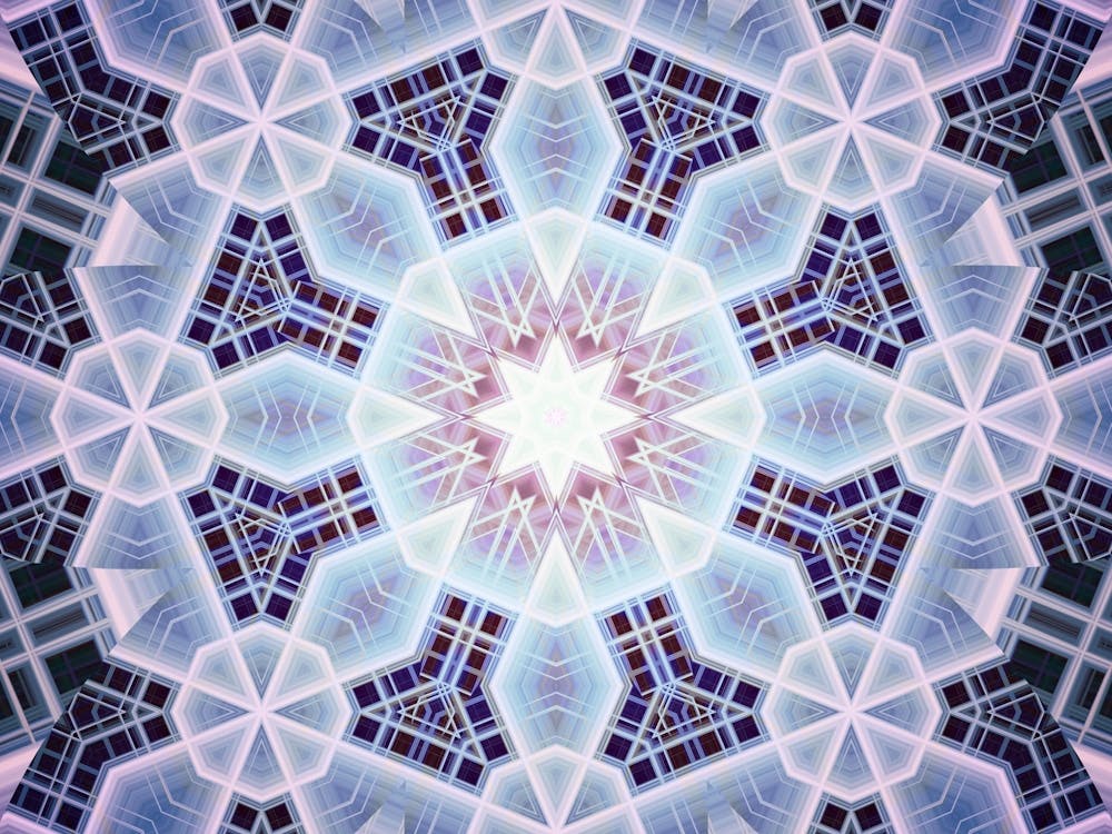 Abstract Mandala Eclipse Of The Sun 3