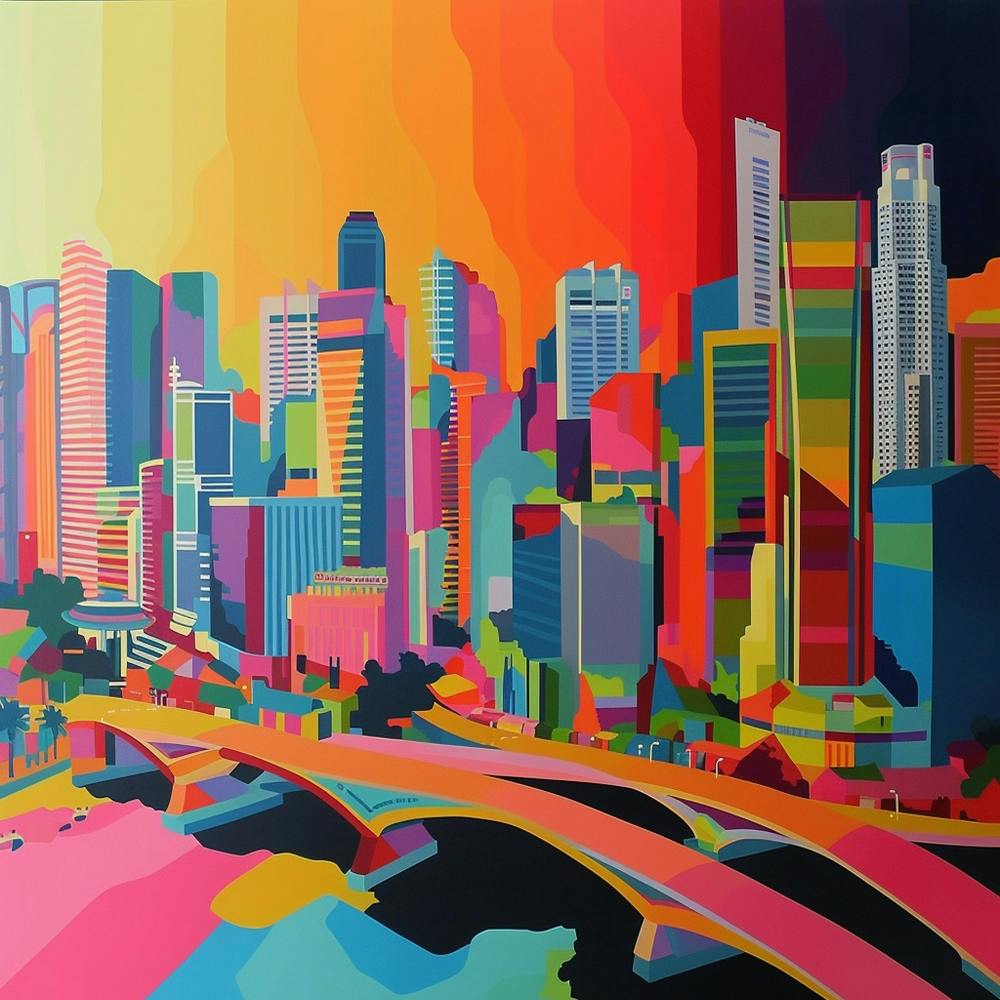 Abstract Travel Collection Singapore 1