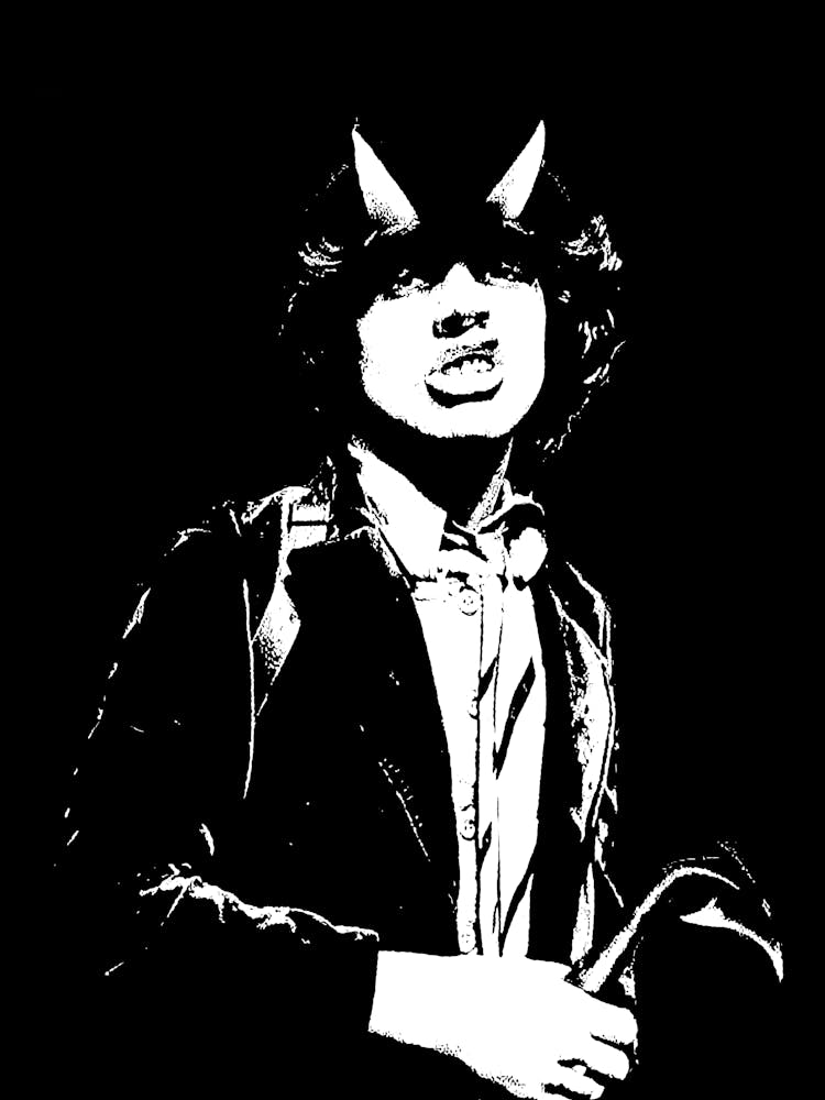 Angus Young acdc band music
