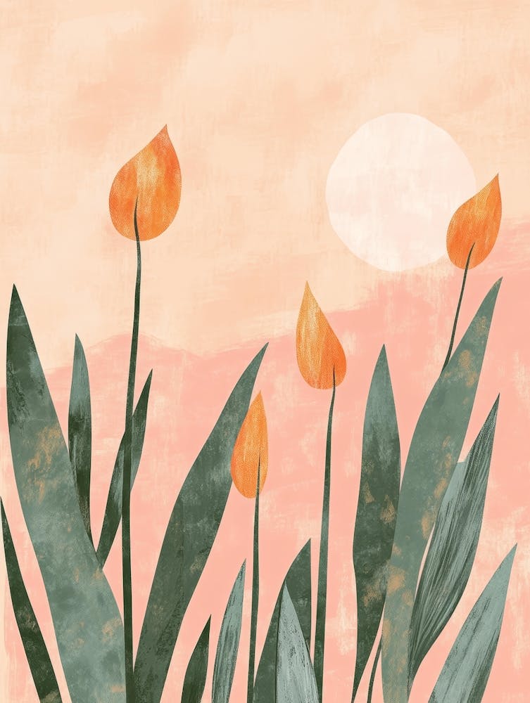 Sunset Tulips