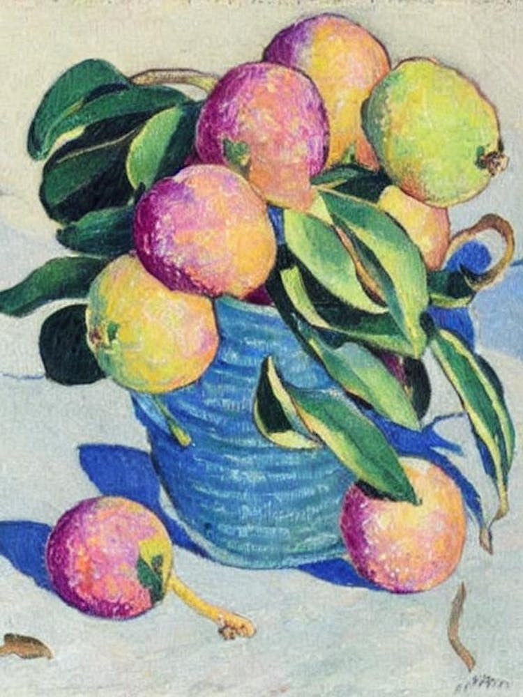 Lychee Vintage Sketch Fruit