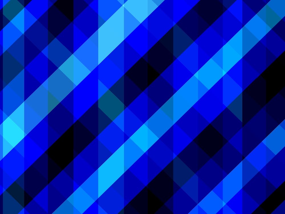 Blue Abstract Pattern